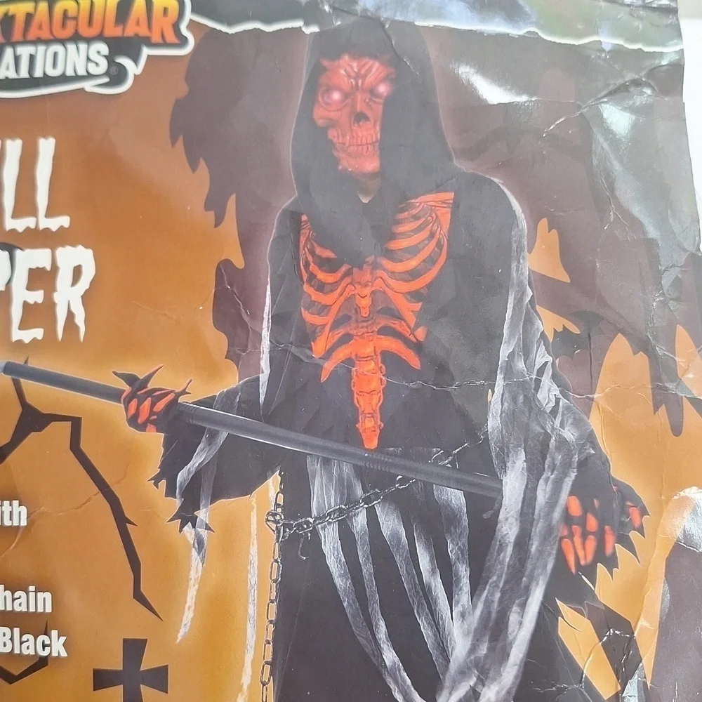 Spooktacular Creations Skull Reaper Halloween Costume